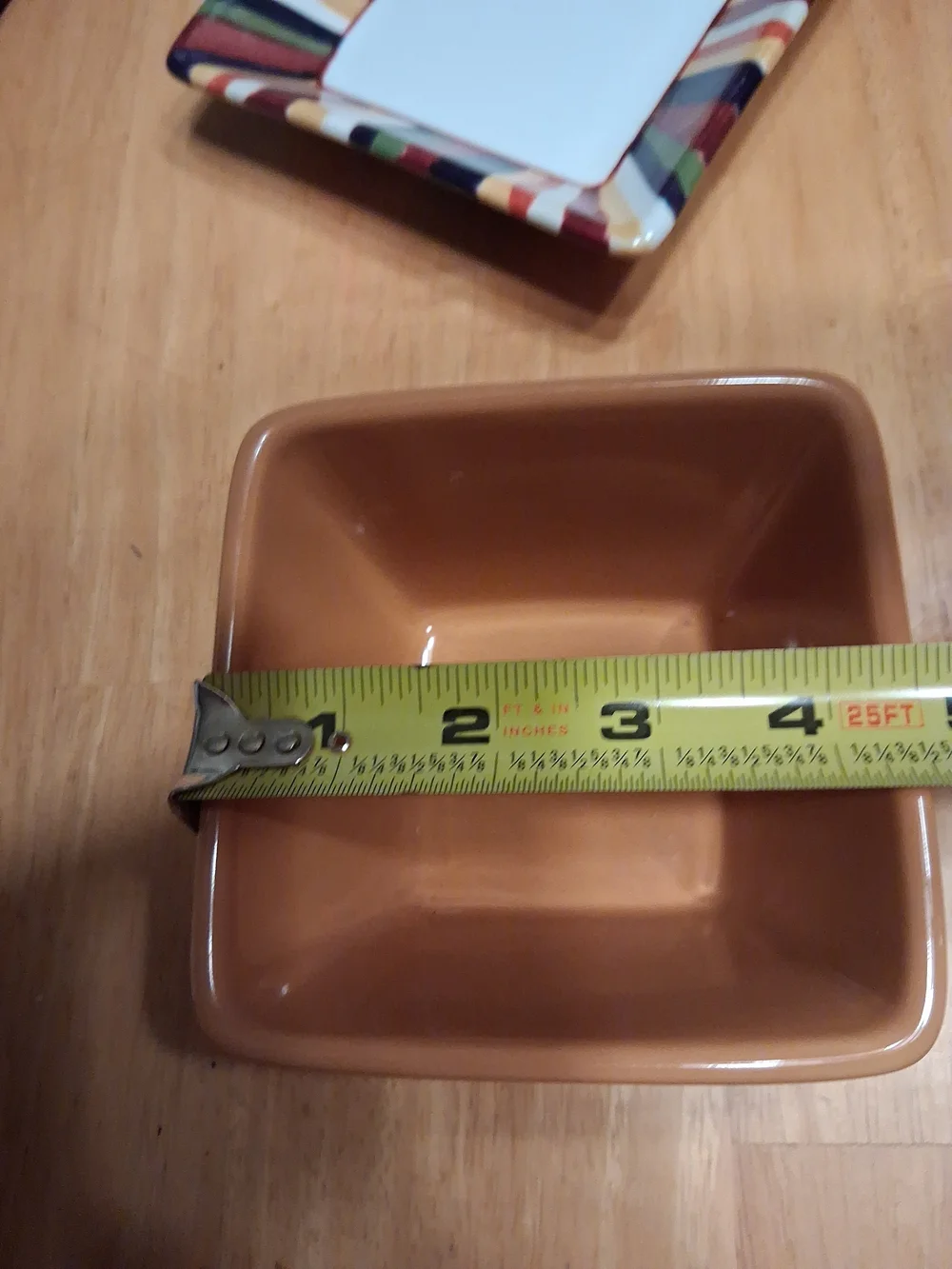 Pampered Chef Simple Additions 5 Piece Set- Snack Serving Bowls And Striped Tray